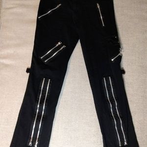TRIPP nyc size 30 black pants goth emo punk